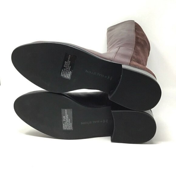 H By Halston Michelle Riding Boots Purple 5.5 - Picture 6 of 10